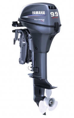 T9.9LPB Yamaha Portable Four Stroke 9.9 HP High Thrust, Electric Start, Powered Trim & Tilt System