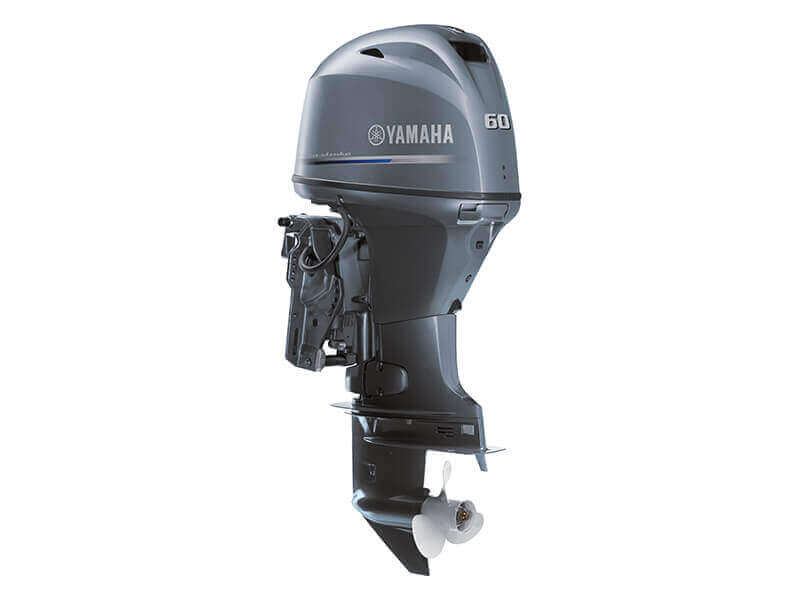 F60LB Yamaha Mid Range Four Stroke 60 HP Long Shaft, EFI, Powered Trim & Tilt System